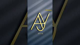 Ayan name logo 🔥 || comment your name 🥇 #shorts #viral #logo #ayan #trending