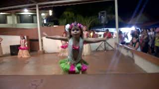 Traditional Chamorro Dance by Small cute Kid - Kelly