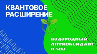 ВОДОРОДНЫЙ АНТИОКСИДАНТ Н-500