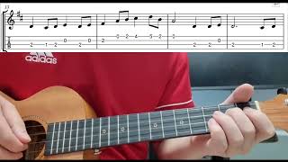 The Christmas Song - Easy Beginner Ukulele Tab With Playthrough Tutorial Lesson