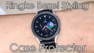 Samsung Galaxy Watch 4 | Ringke Bezel Styling | Black Style 2