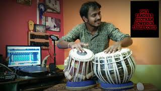 SHIV TANDAVA STOTRAM || POWERFUL TABLA COVER