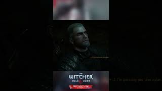 Yennefer shouting at Geralt through the hole below |The Witcher 3