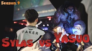 Faker - Sylas vs Yasuo Mid - Patch 9.18 LoL Season 9 KR Ranked | League of Legends Replays