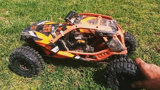 Wicked brushless castle creations sidewinder 4 an 7700kv motor (Mud Buggy)