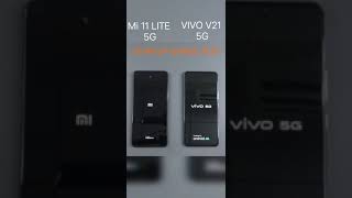 MI 11 LITE VS Vivo V21 5G #shorts #ritechshorts