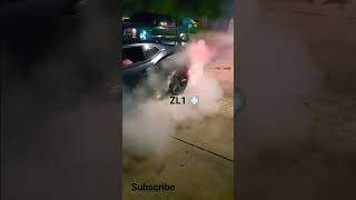 ZL1 Burnout Tires Bust 😱#tiktok #viral #race #burnout