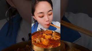 ASMR | China , eating fast  , Nooldes