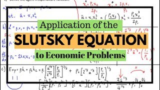 Deriving Hicksian (compensated) Demand Using the Slutsky Equation