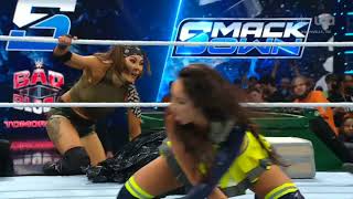 WWE SMACKDOWN CHELSEA GREEN VS MICHIN 10/04/24