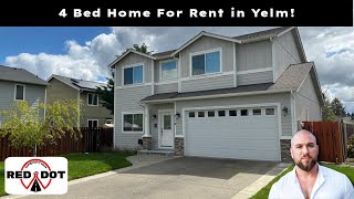 Beautiful 4 Bedroom Yelm Home for Rent Now!