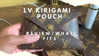 Louis Vuitton Kirigami Pouch Review/What Fits #louisvuitton #luxurybags #blackgirlluxury