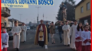 Processione e S.Messa per Don Bosco. Urgnano 29.01.2017