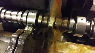 Cutting out hard face weld on Honda Cam