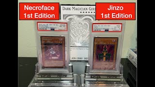 PSA Grading - Necroface 1st Edition & Jinzo 1st Edition