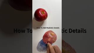 How to Add Realistic Details to Your Watercolor! #art #shorts #watercolortutorial