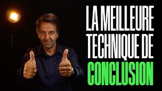 La meilleure technique pour conclure une vente