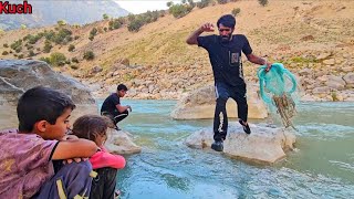 Nomadic Life: The Return of Ismail and Elham After Visiting Their Father by the River 🌊🏕️