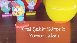 Kral Şakir Sürpriz Yumurtaları açtık