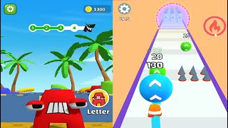 ⭐⭐ Alphabet Room Door ⭐ VS ⭐ Alphabet Rolling Going Ball Run ⭐⭐⭐ Abcdefghijklmnopqrstuvwxyz 1