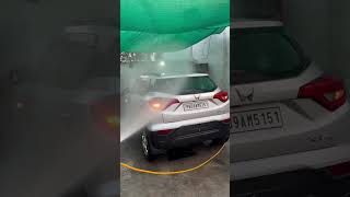 MAHINDRA XUV WASHING 😎 // Deep pressure Wash #mahindra #xuv #shorts