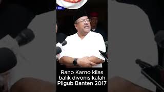 Hikmah kalah Pilgub Banten, Rano Karno dapat Cawagub Jakarta