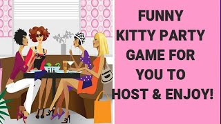 KITTY GAMES LATEST /#Ladies Kitty party game / Fun games / 1 Minute game for parties