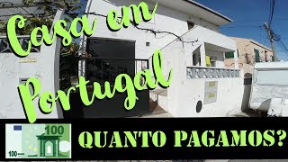 Como é a NOSSA CASA em Portugal? Custo de vida