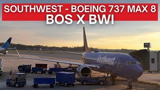 TRIP REPORT | Southwest Airlines - Boeing 737 MAX 8 - Boston (BOS) to Baltimore (BWI) | Economy