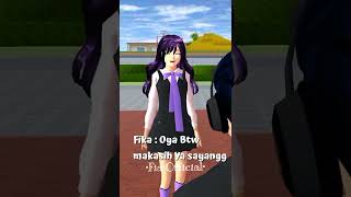 Langsung Baper Ga Tuu 😹✨||[Fika & Haikal]|| "Ccp sakura school simulator"#shorts