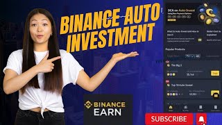 How to make auto investment on binance and earn over 30 dollars weekly