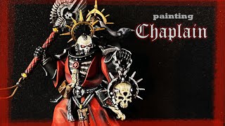 Painting a custom Space Marine Chaplain as a Black Templar!