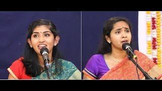 Kum. Maya & Malavi Ravindran's carnatic vocal concert {ICAPS Virtual Mahotsavam - Week 1)