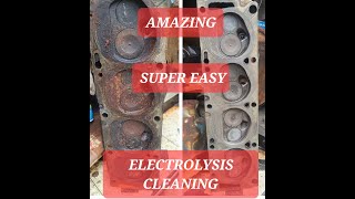 Rust Removal using electrolysis. A simple way to clean up rust that anyone can do!