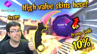 🔥5x upgrade is like a rocket!🔥 -  SKIN CLUB PROMO CODE 2024