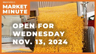 Soybeans and corn are lower Wednesday morning | Opening Market Minute