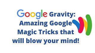 Google gravity Mr Doob| Google gravity Game