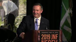 Alberta Premiere Jason Kenney Speaks at JNF Calgary's 2019 Negev Gala