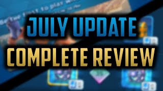 A FULL REVIEW OF THE JULY UPDATE // Season Pass, Fisherman Card, and New Gamemodes in Clash Royale!