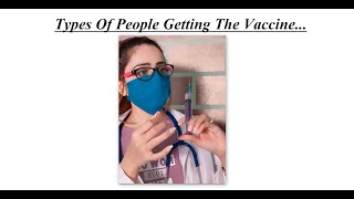 Types Of People Getting The Vaccine 💉 #covidvaccine #funnyvideo😂 #comedy #lockdown #covid19🦠