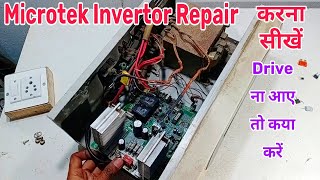 Microtek Invertor Repair /Microtek Invertor Mosfet Problem/ Drive Problem