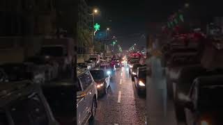 شادی مردم کربلا از پاسخ موشکی ایران به اسرائیل 🇮🇷🇮🇶