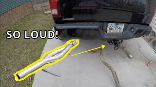 Installing Magnaflow Muffler Delete on RAM 1500