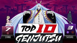 TOP 10 GENJUTSU USERS - AnimeScale