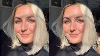 CHATTY MAKEUP TUTORIAL 🥰 | FRESH SKIN & BURGANDY EYELINER | TILLY JONES