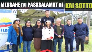 Basketball star KAI SOTTO meets with the Filipino community in Adelaide Australia | FILCCA | FSCCSA