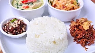 Thai Food - Coconut Rice (Kao Mun)