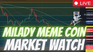 MILADY MEME COIN  JASMY COIN  BTC  $NFK  \ MARKET WATCH \   ***WE ARE LIVE***