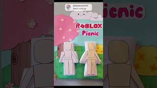 roblox outfit blind bag x girl boy picnic outfits 🌸 #blindbag #papercraft #asmr #roblox #squishy