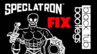 Black Tub Bootlegs -E17- Speclatron Toy Repair Tutorial - Masters of the Universe KO